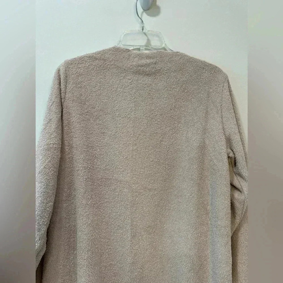 Blush Pink Open Front Soft Bathrobe - Size S - Picture 6 of 7